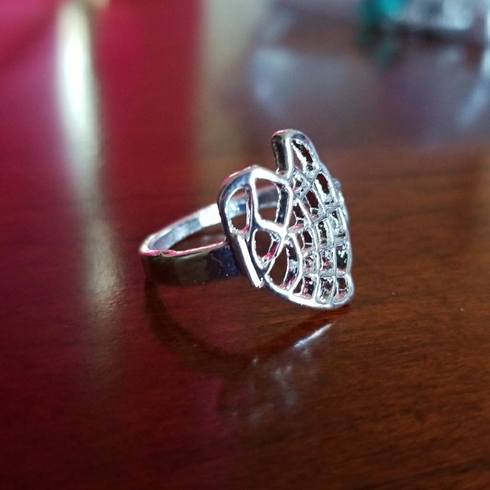 Sterling silver ring - Picture 2 of 4